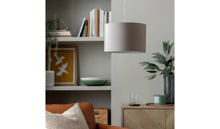 Argos deals drum lampshade