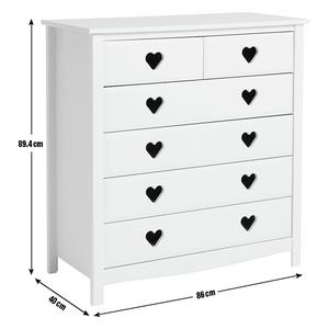 Buy Habitat Kids Mia 4 2 Chest of Drawers Pink Kids chest of