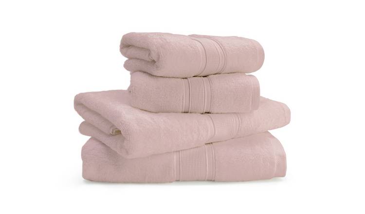 Dusty discount pink towels