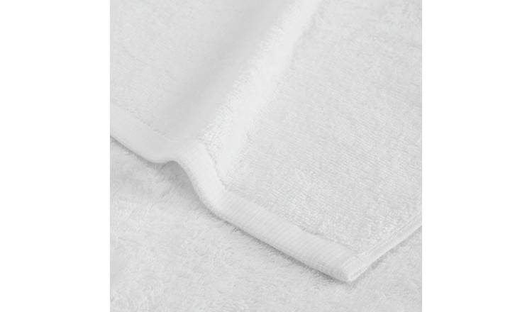 Home Essentials Plain Hand Towel - Super White