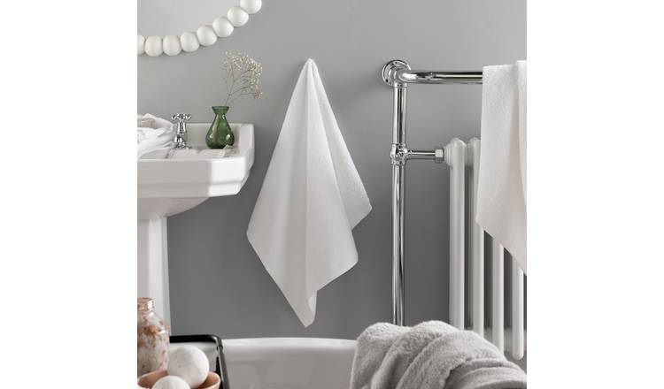 Buy Argos Home Plain Hand Towel Super White Bath towels Argos