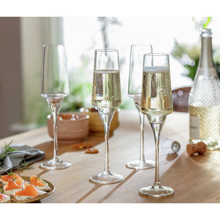 Habitat Sahara Set of 4 Prosecco Glasses 0