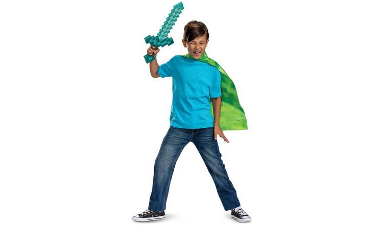 Minecraft Sword and Cape Set