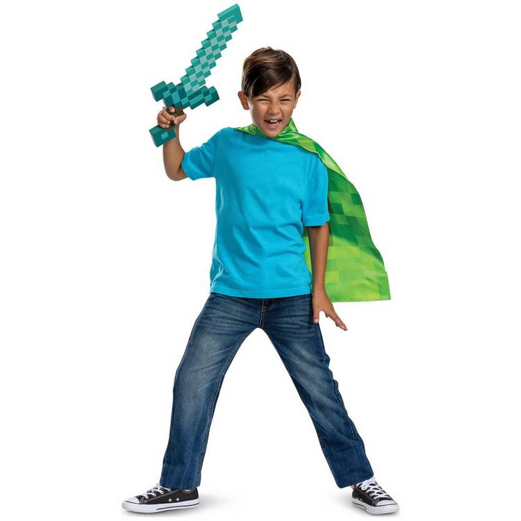 Minecraft Sword and Cape Set 0