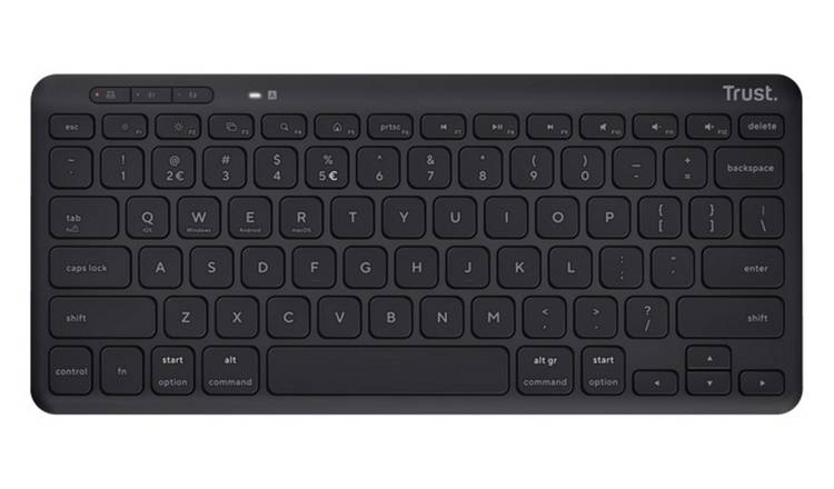 Trust Lyra Compact Wireless Keyboard - Black