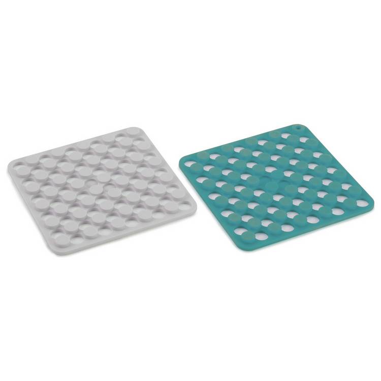 Joseph Joseph Duo Silicone Pack of 2 Trivets - Multicoloured 0