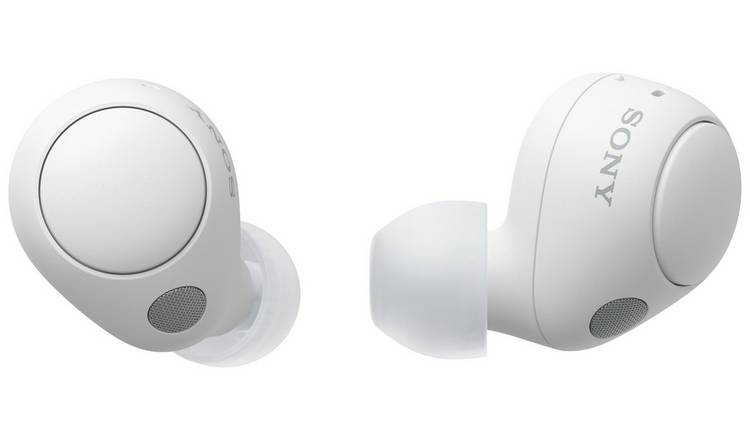 Buy Sony WF-C700N True Wireless Noise Cancelling Earbuds - White | Wireless  headphones | Argos