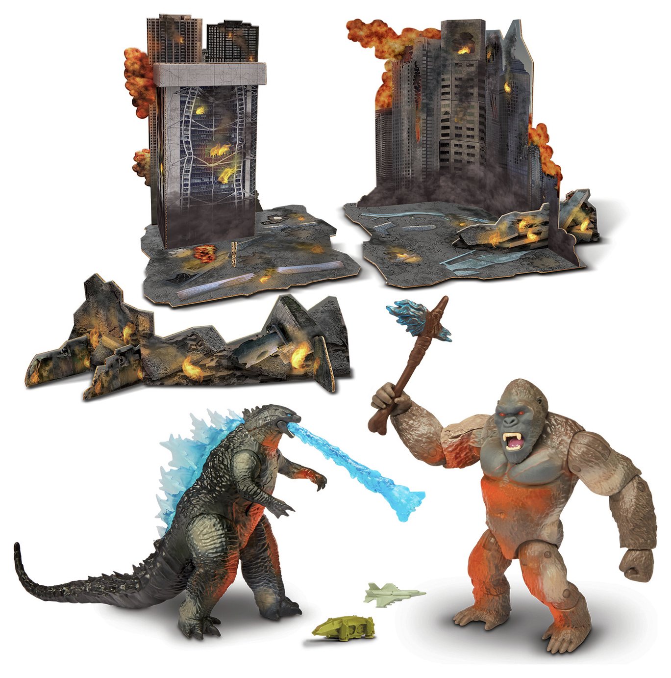 MonsterVerse City Battle Diorama Set review