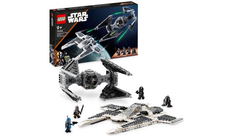 Buy LEGO Star Wars Mandalorian Fighter vs TIE Interceptor 75348