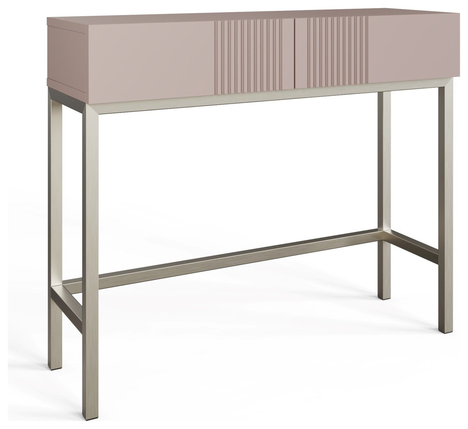 Frank Olsen Iona 2 Drawer Console Table - Mulberry