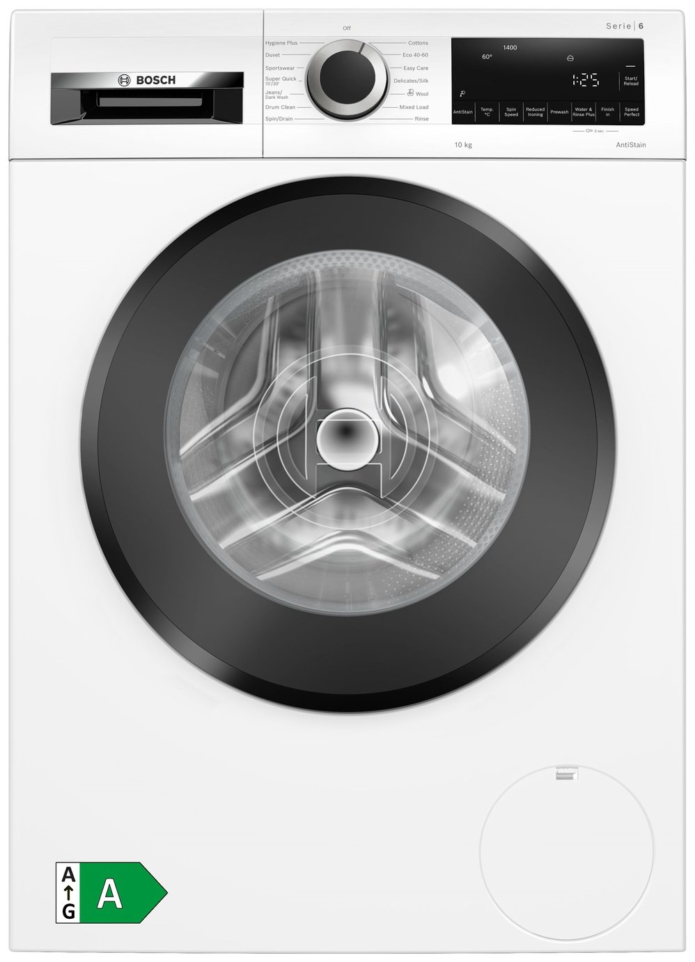 Bosch WGG25402GB 10KG 1400 Spin Washing Machine - White