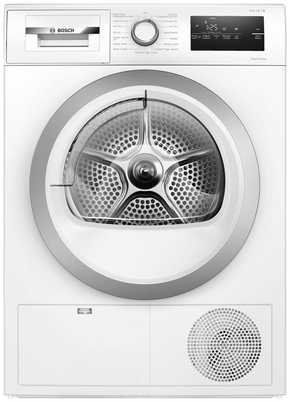 Bosch WTH85223GB 8KG Heat Pump Tumble Dryer - White