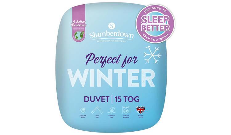 Slumberdown Winter Non Allergic 15 Tog Duvet - Double