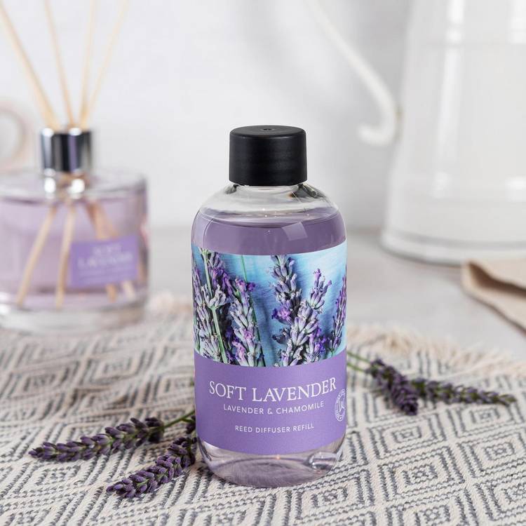 Wax Lyrical 200ml Diffuser Refill - Soft Lavender 0