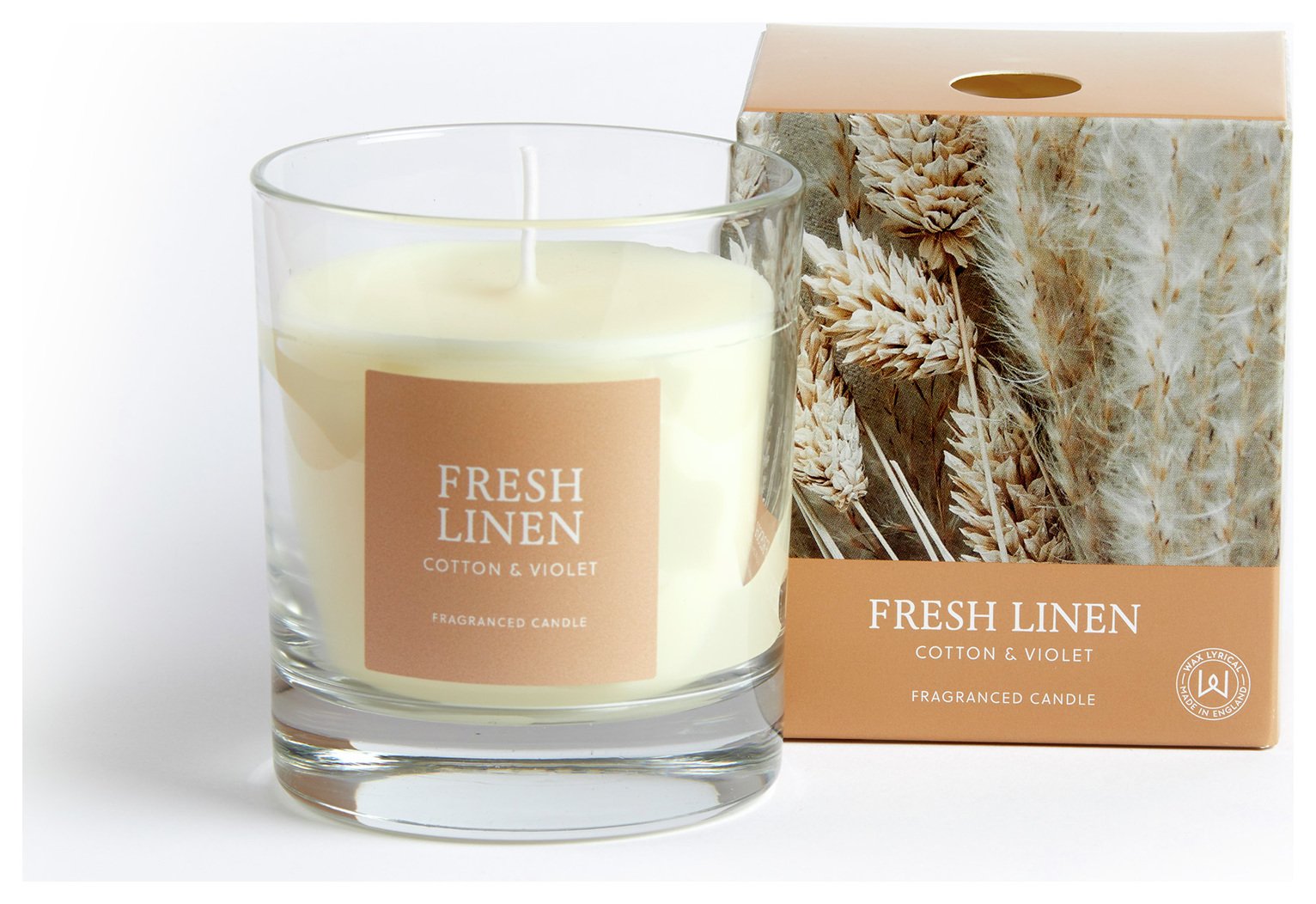 Wax Lyrical Medium Boxed Candle - Fresh Linen