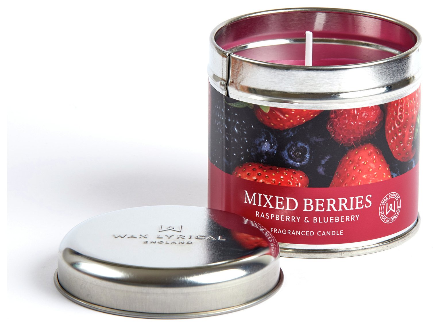 Wax Lyrical Small Scented Candle - Mixed Berry