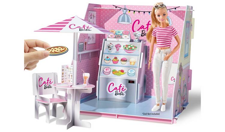 Barbie deals cafe set