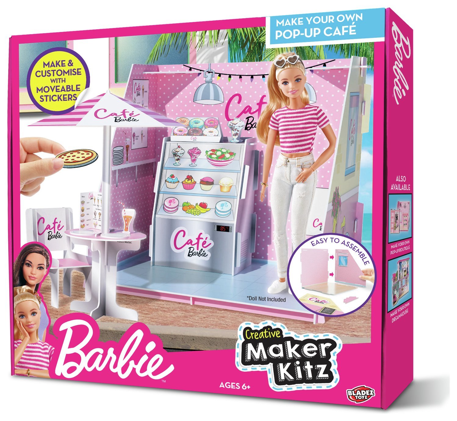 Barbie Make Your Own Pop-Up Cafe