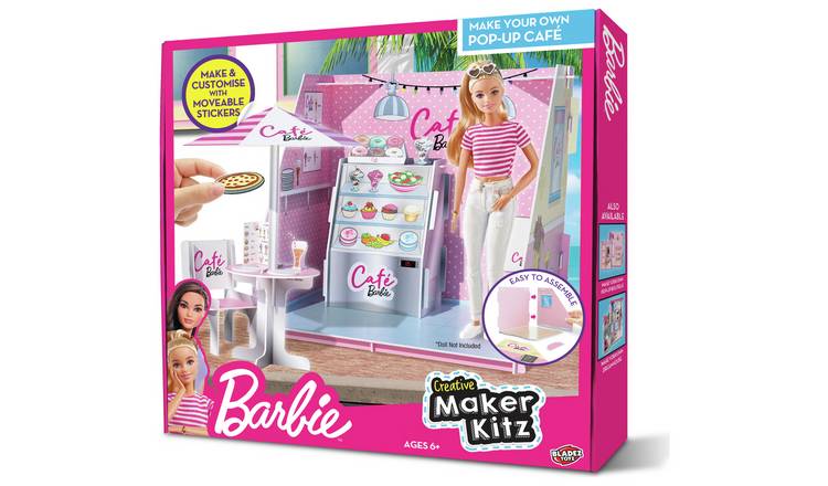 Buy Barbie Make Your Own Pop-Up Cafe, Doll houses