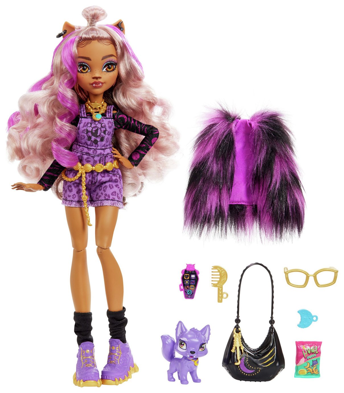 Monster High Clawdeen Wolf Doll and Accessories