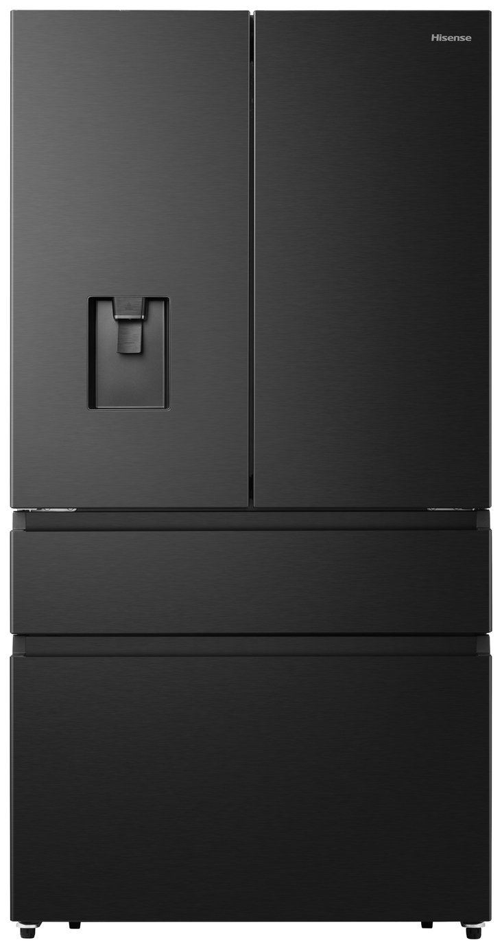Hisense RF749N4SWFE American Fridge Freezer - Black