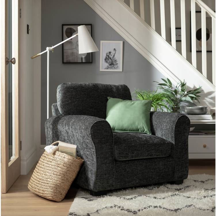 Argos Home Taylor Fabric Armchair - Mink 0