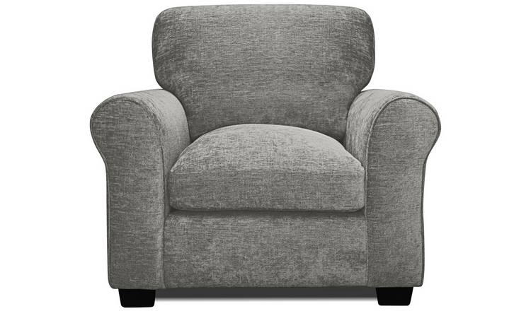 Buy Argos Home Taylor Fabric Armchair Grey Armchairs and