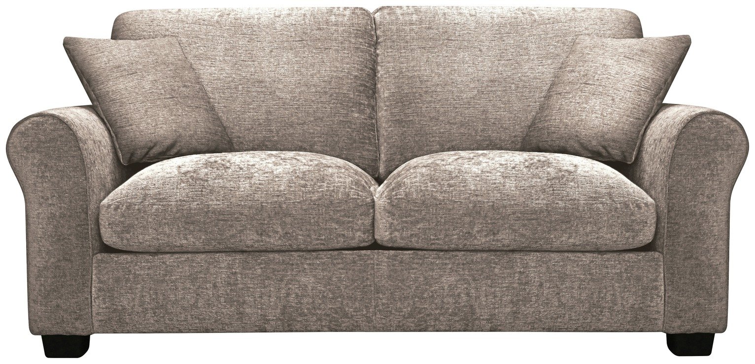 Argos Home Taylor Fabric Sofa Bed - Mink