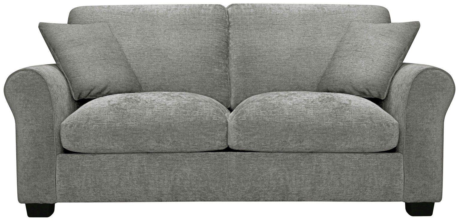 Argos Home Taylor Fabric Sofa Bed - Grey