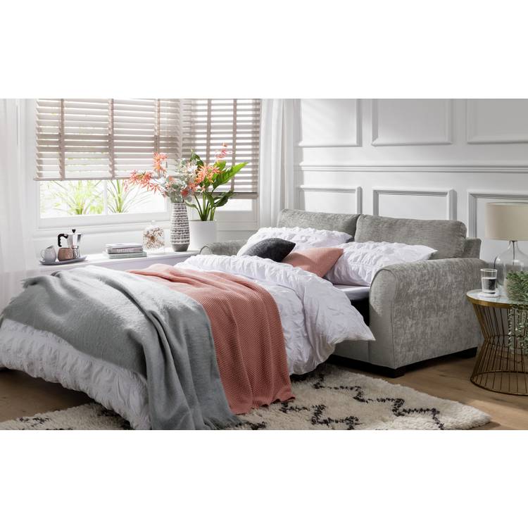 Argos Home Taylor Fabric Sofa Bed - Grey 0