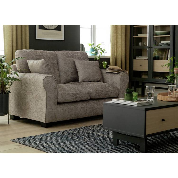 Argos Home Taylor Fabric 2 Seater & 3 Seater Sofa - Mink 0