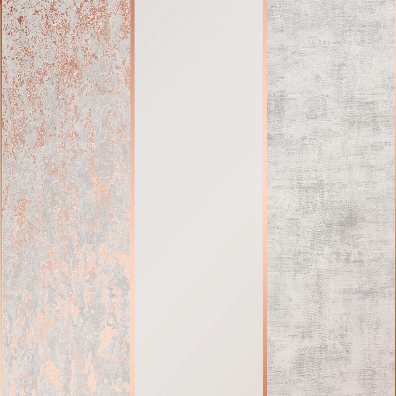 Superfresco Milan Stripe Rose Gold Wallpaper