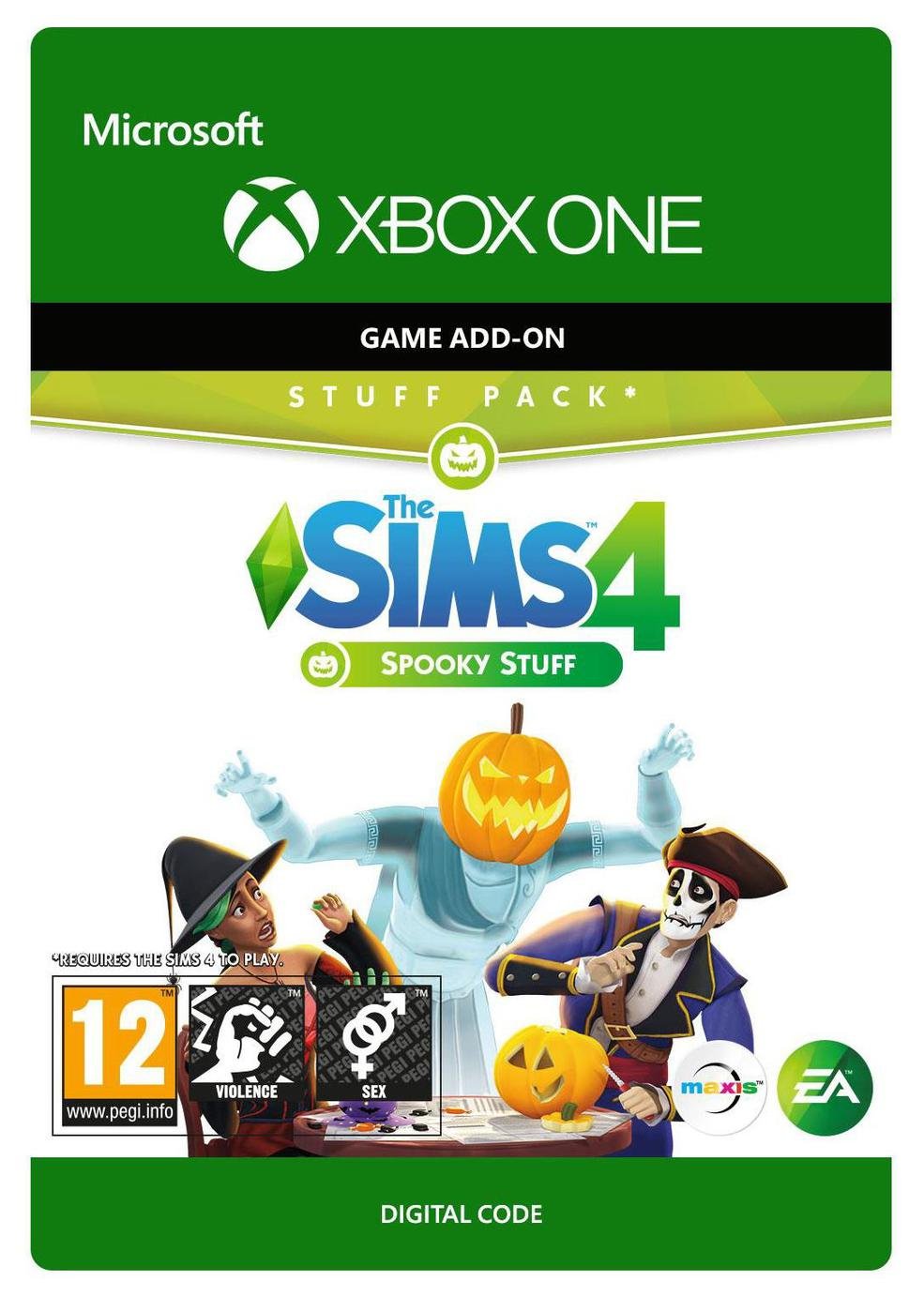 The Sims 4: Spooky Stuff Xbox Game - Digital Download