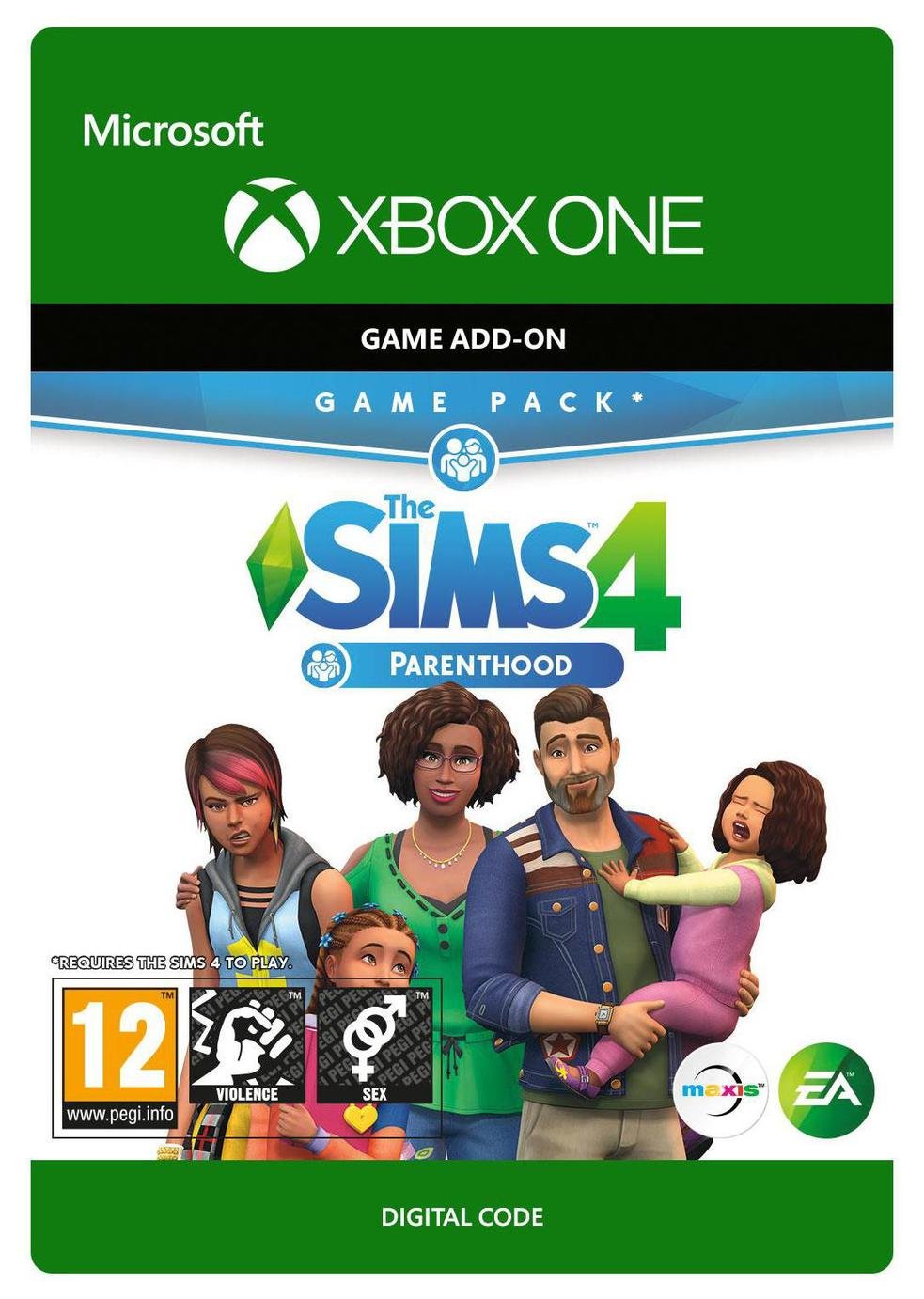 The Sims 4: Parenthood Xbox Game - Digital Download