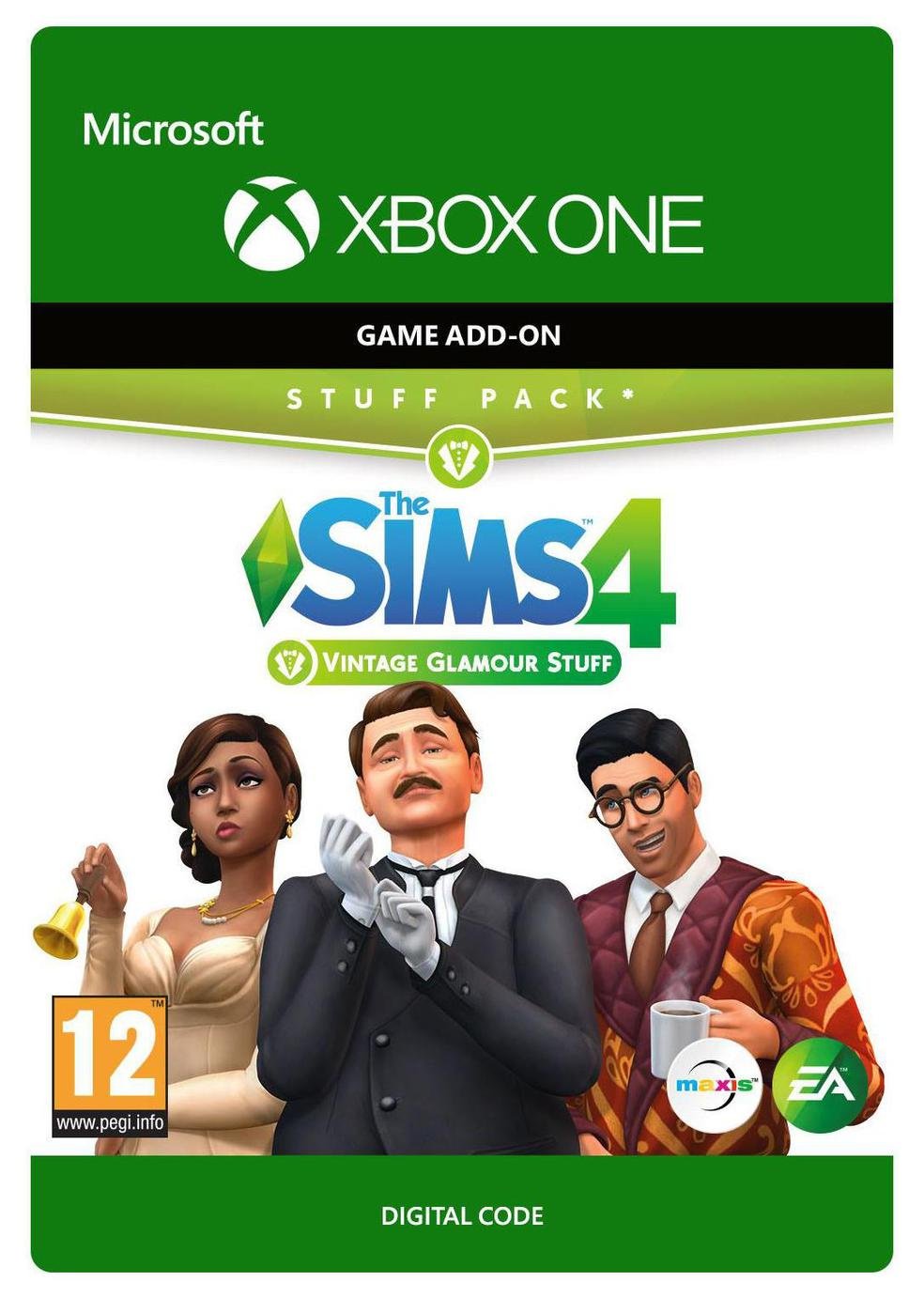 The Sims 4: Vintage Glamour Stuff Xbox Game Digital Download