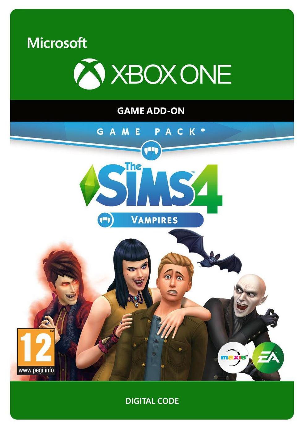 The Sims 4: Vampires Xbox Game - Digital Download