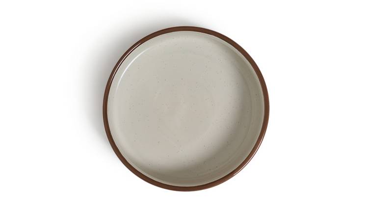 Buy Habitat Speckle 13cm Ceramic Small Pie Dish - Grey | Casserole pots ...