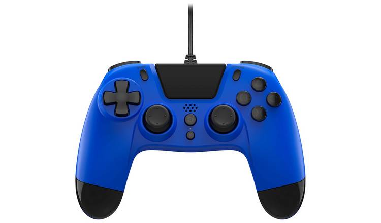 Buy Gioteck Vx 4 Ps4 Wired Controller Blue Ps4 Controllers And Steering Wheels Argos