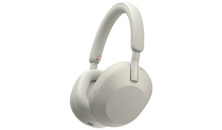 Buy Sony WH1000XM5 Over-Ear True Wireless Headphones - Silver | Noise  cancelling headphones | Argos