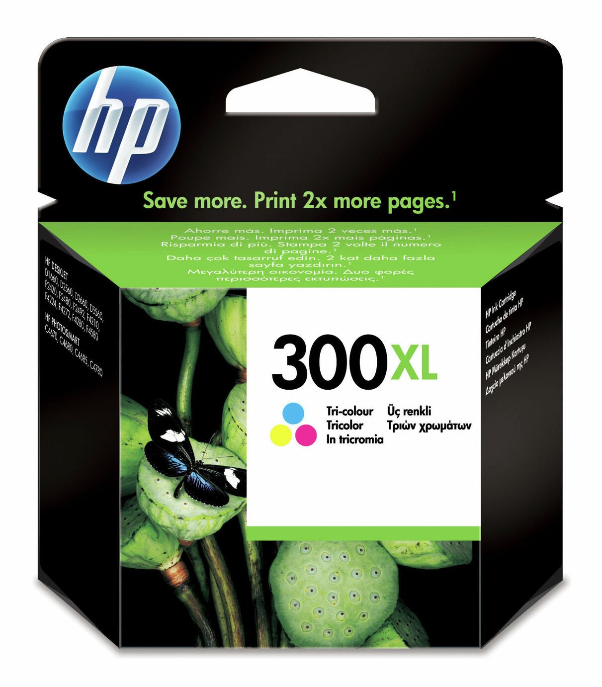 HP 300XL High-Yield Original Ink Cartridge - Colour