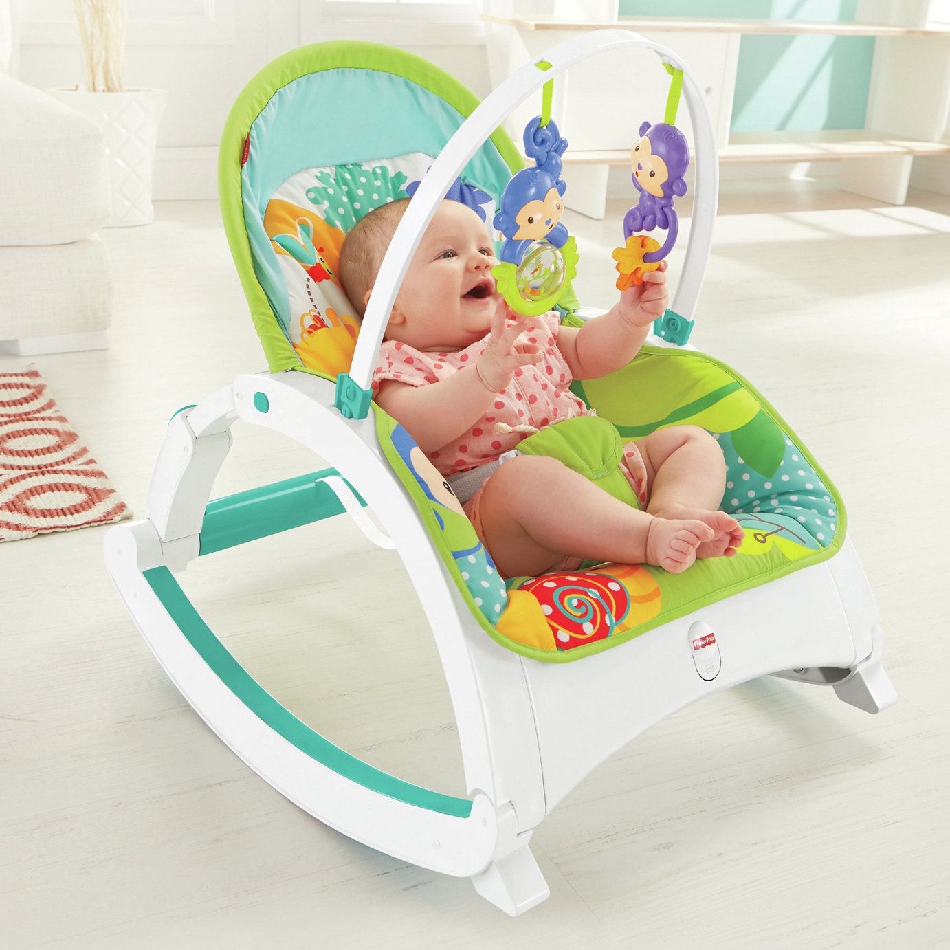 fisher price rainforest bouncer argos