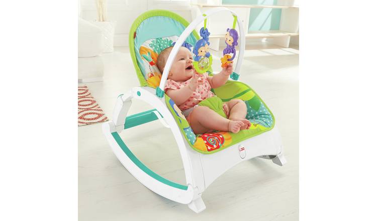 Buy Fisher Price Newborn To Toddler Rocker Baby Bouncers And Swings Argos