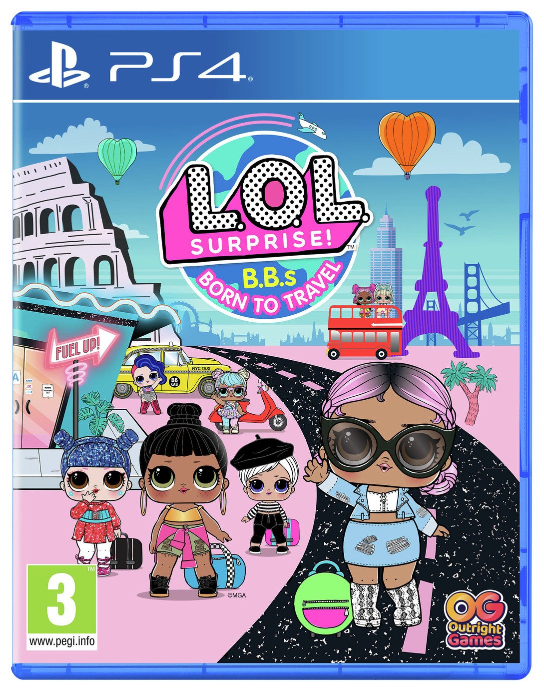 L.O.L. Surprise! B.B.s Born To Travel PS4 Game