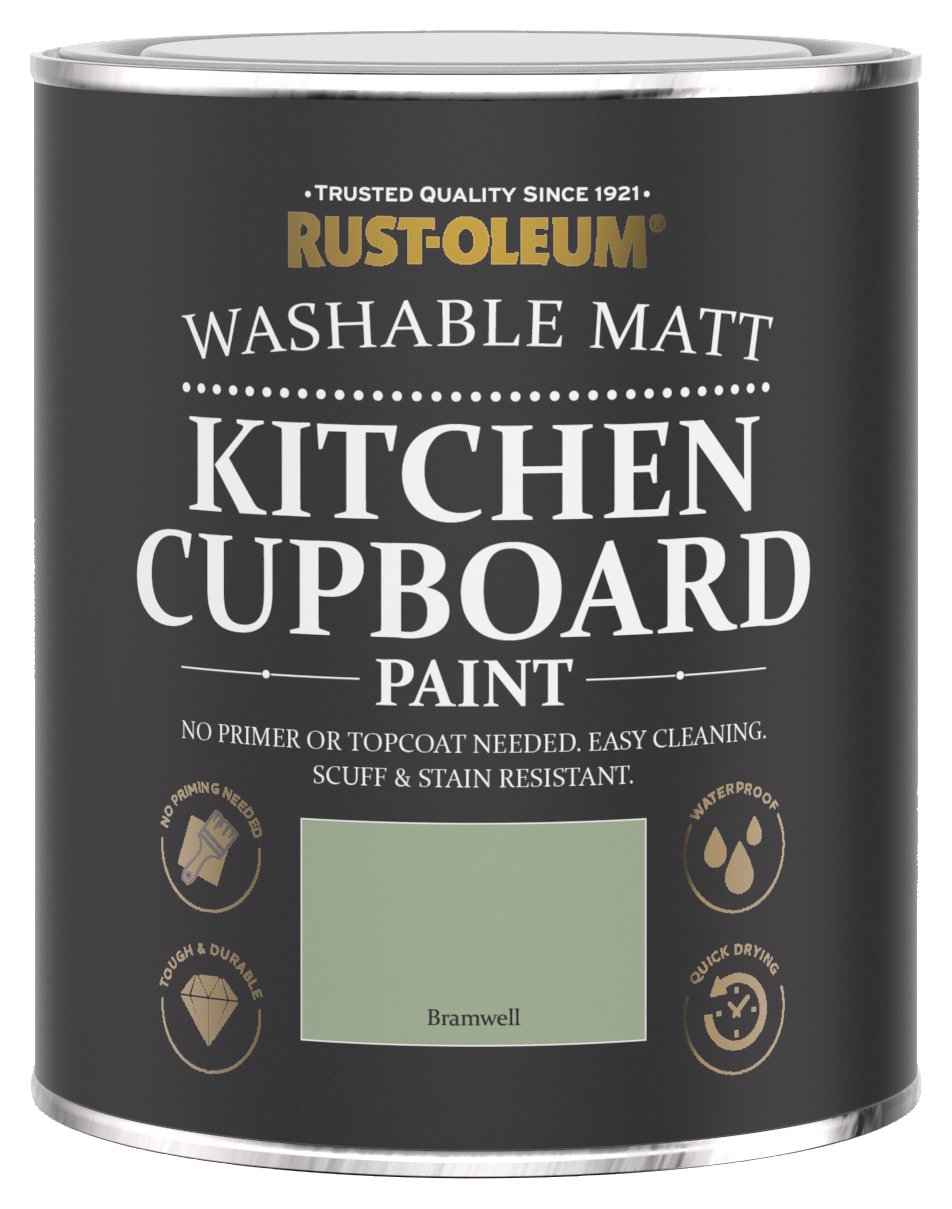 Rust-Oleum Matt Kitchen Cupboard Paint 750ml - Bramwell
