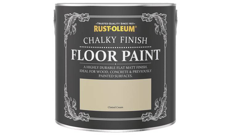 Rustoleum chalky finish hot sale floor paint