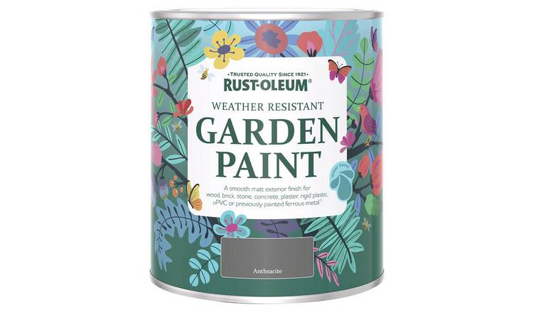 Rust-Oleum Garden Matt Paint 750ml - Anthracite