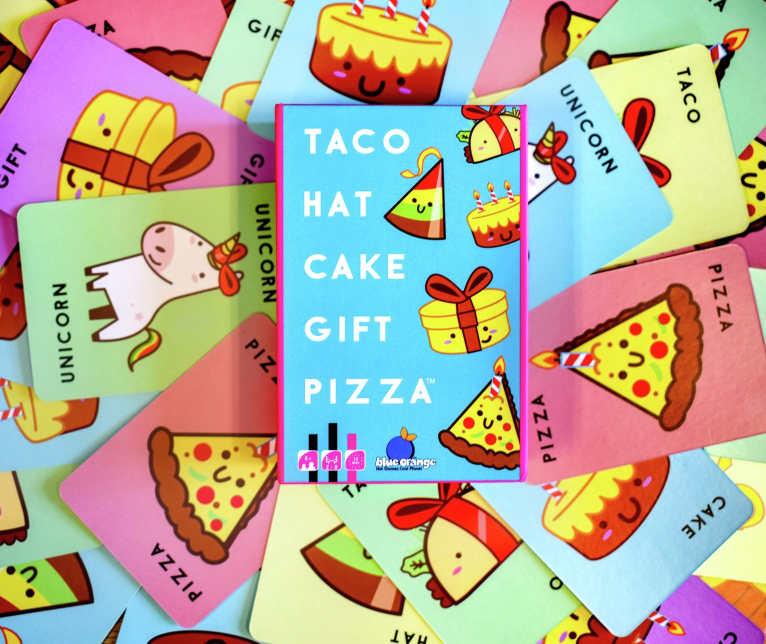 Taco Cat Cake Gift Pizza Board Game