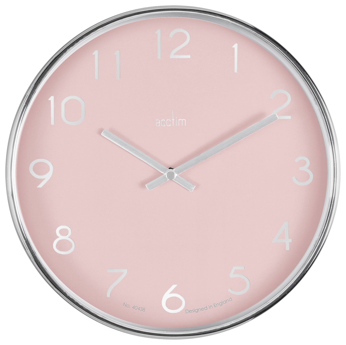 Acctim Elma Analogue Wall Clock - Peach Bell