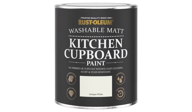 Rust-Oleum Kitchen Cupboard Matt Paint 750ml - Antique White