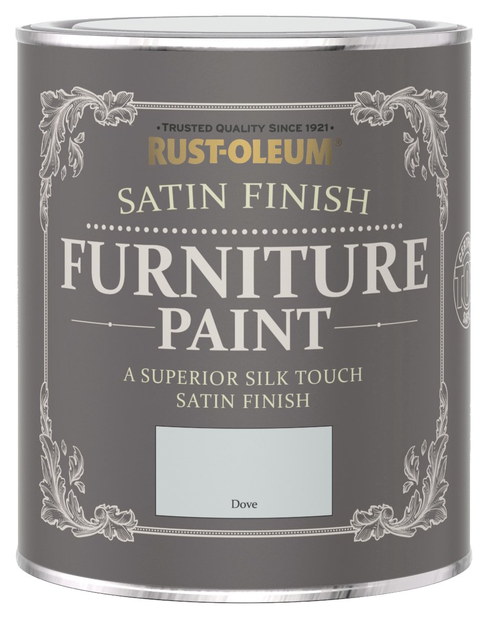 Rust-Oleum Satin Furniture Paint 750ml - Dove